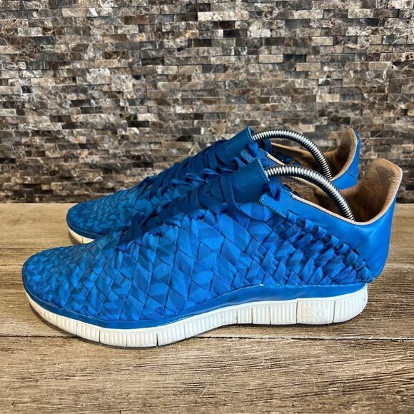 NIKE FREE INNEVA WOVEN SP PHOTO BLUE 2013 598384 400 Size 10 EUC Mint - Picture 5 of 8